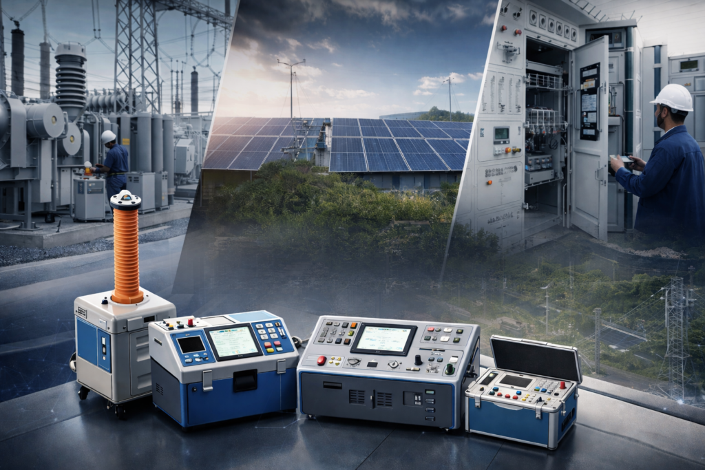Common Testing Equipment Used in Power Engineering Sites